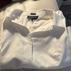 Jones New York Women’s White Shirt - no iron.